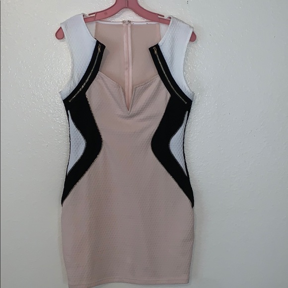 ❤️(SOLD)❤️Bandage Bodycon Pink Dress - Picture 2 of 3